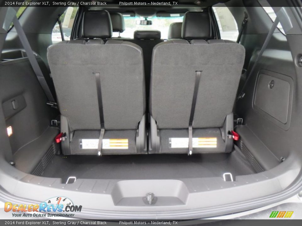2014 Ford Explorer XLT Sterling Gray / Charcoal Black Photo #25