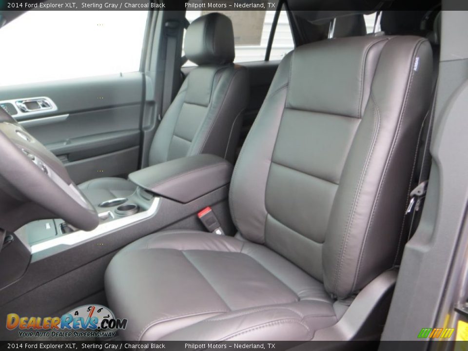 2014 Ford Explorer XLT Sterling Gray / Charcoal Black Photo #32