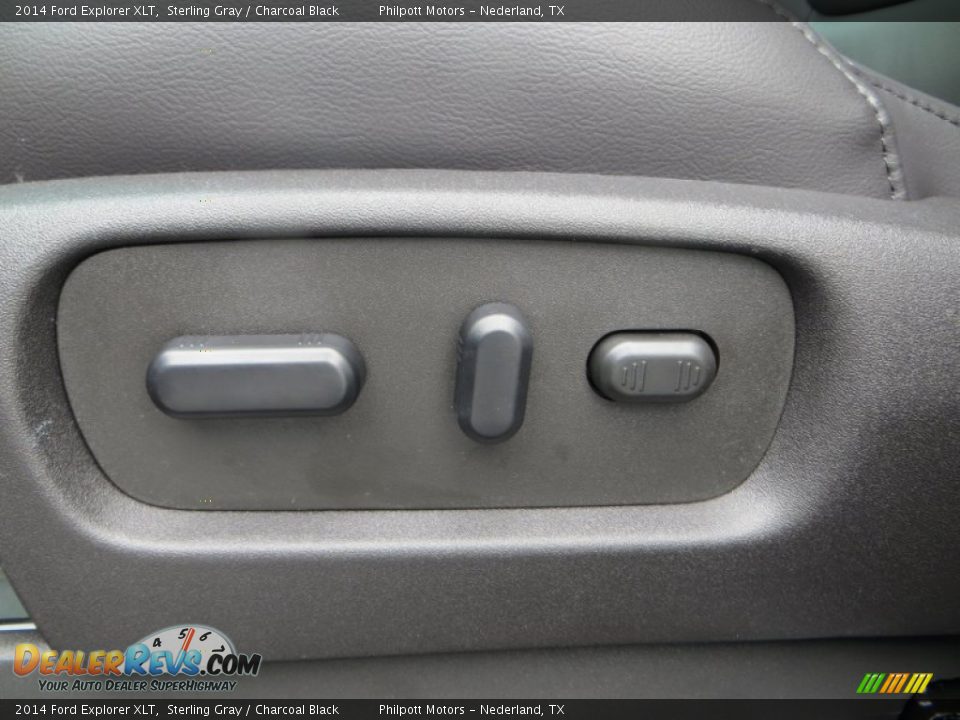 2014 Ford Explorer XLT Sterling Gray / Charcoal Black Photo #33