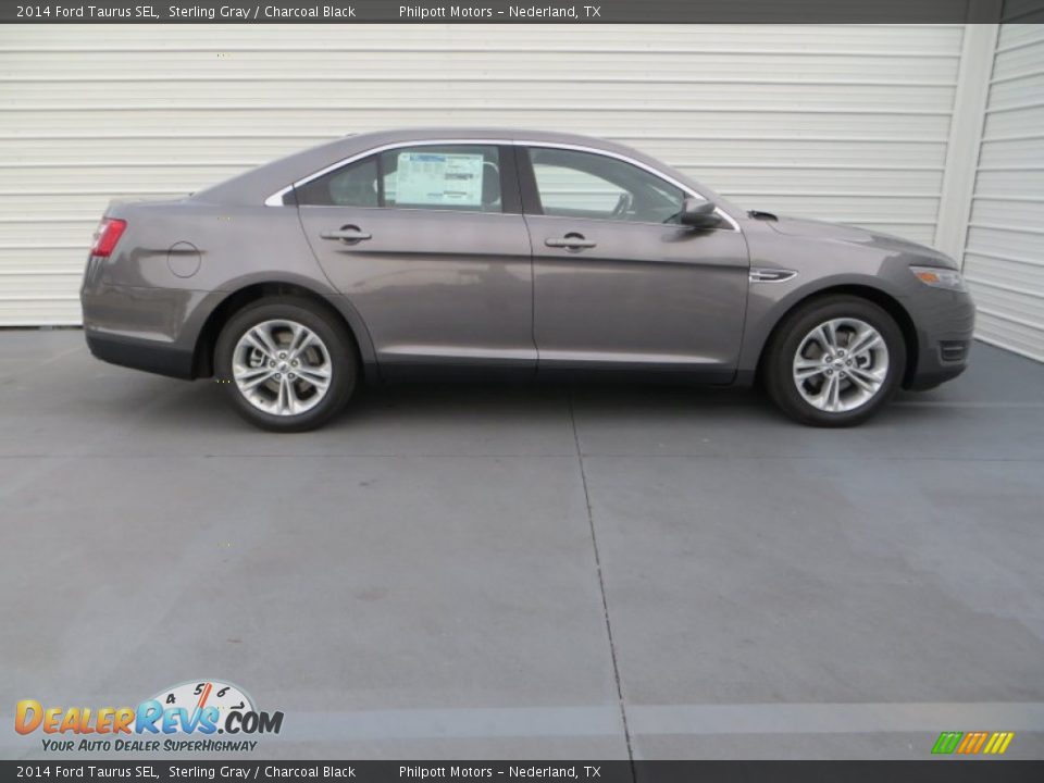 2014 Ford Taurus SEL Sterling Gray / Charcoal Black Photo #3