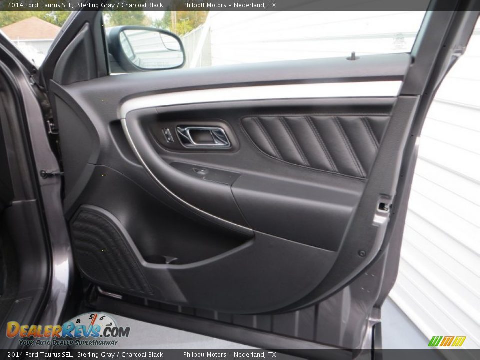 2014 Ford Taurus SEL Sterling Gray / Charcoal Black Photo #16