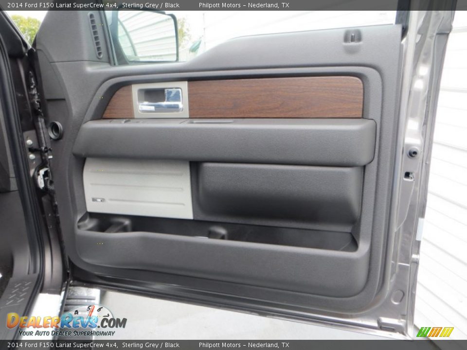 Door Panel of 2014 Ford F150 Lariat SuperCrew 4x4 Photo #21