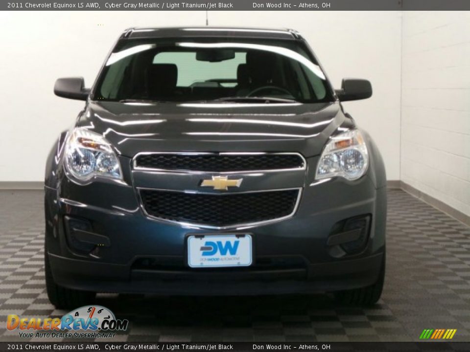 2011 Chevrolet Equinox LS AWD Cyber Gray Metallic / Light Titanium/Jet Black Photo #2