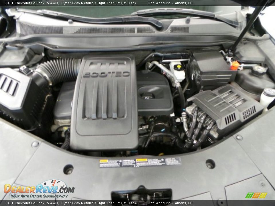 2011 Chevrolet Equinox LS AWD Cyber Gray Metallic / Light Titanium/Jet Black Photo #5