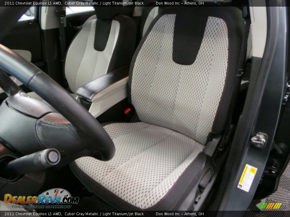 2011 Chevrolet Equinox LS AWD Cyber Gray Metallic / Light Titanium/Jet Black Photo #6