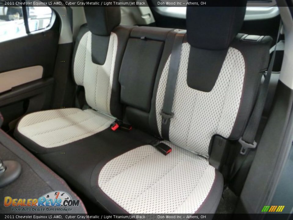 2011 Chevrolet Equinox LS AWD Cyber Gray Metallic / Light Titanium/Jet Black Photo #7
