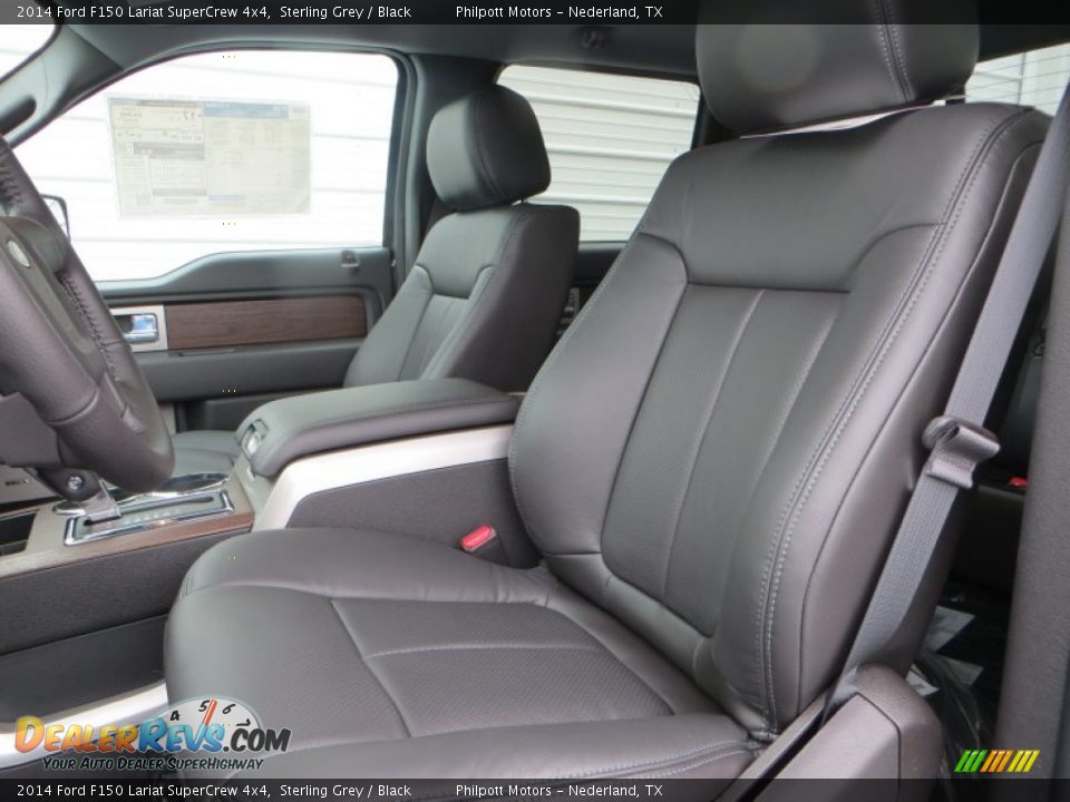 Front Seat of 2014 Ford F150 Lariat SuperCrew 4x4 Photo #29
