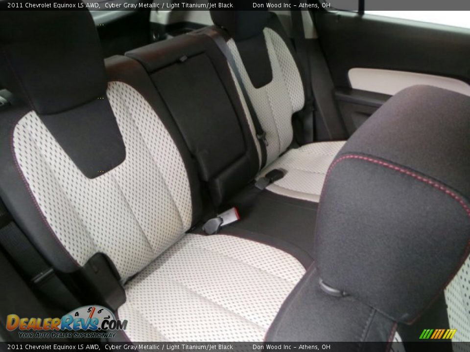 2011 Chevrolet Equinox LS AWD Cyber Gray Metallic / Light Titanium/Jet Black Photo #8