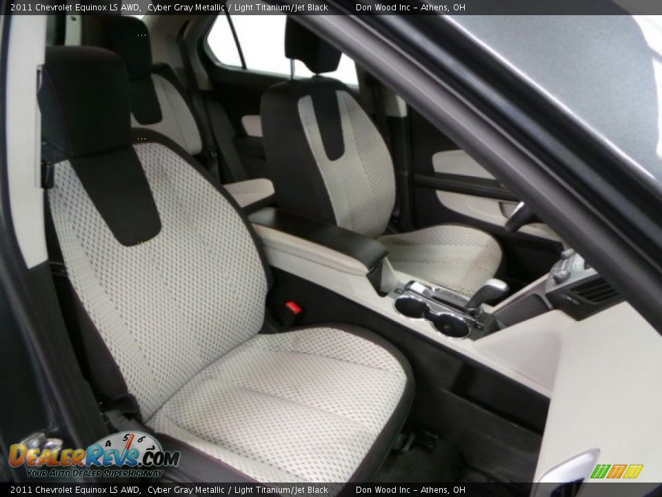 2011 Chevrolet Equinox LS AWD Cyber Gray Metallic / Light Titanium/Jet Black Photo #9