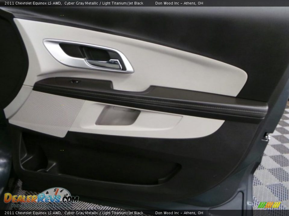 2011 Chevrolet Equinox LS AWD Cyber Gray Metallic / Light Titanium/Jet Black Photo #15
