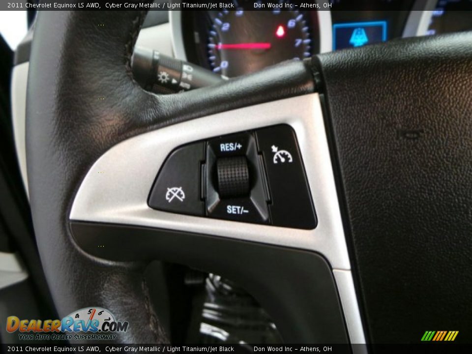 2011 Chevrolet Equinox LS AWD Cyber Gray Metallic / Light Titanium/Jet Black Photo #17