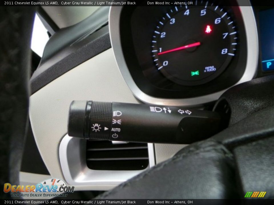 2011 Chevrolet Equinox LS AWD Cyber Gray Metallic / Light Titanium/Jet Black Photo #19