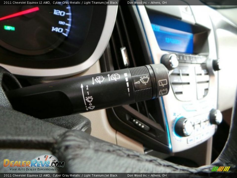 2011 Chevrolet Equinox LS AWD Cyber Gray Metallic / Light Titanium/Jet Black Photo #20