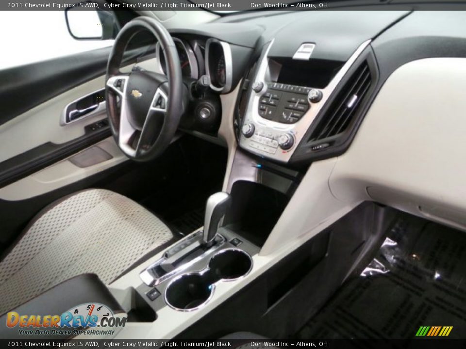 2011 Chevrolet Equinox LS AWD Cyber Gray Metallic / Light Titanium/Jet Black Photo #24
