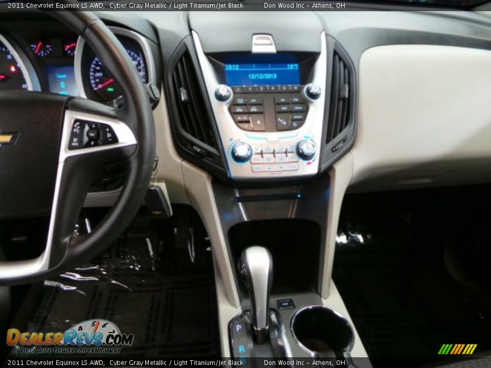 2011 Chevrolet Equinox LS AWD Cyber Gray Metallic / Light Titanium/Jet Black Photo #25