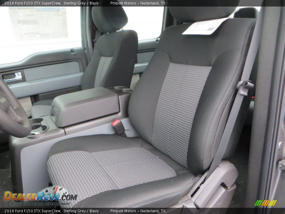 Front Seat of 2014 Ford F150 STX SuperCrew Photo #28