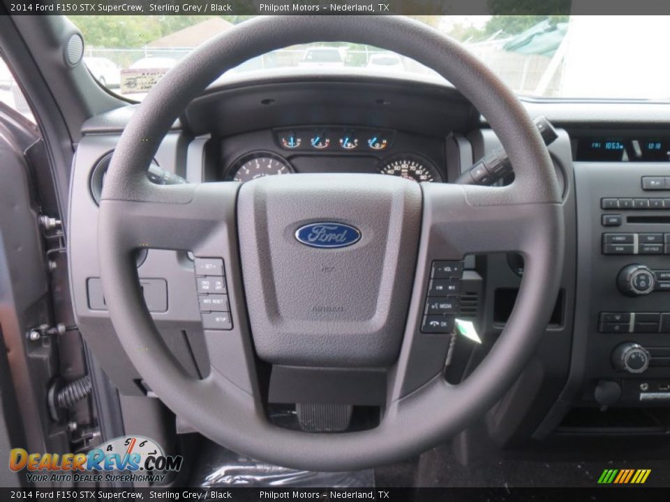 2014 Ford F150 STX SuperCrew Steering Wheel Photo #34