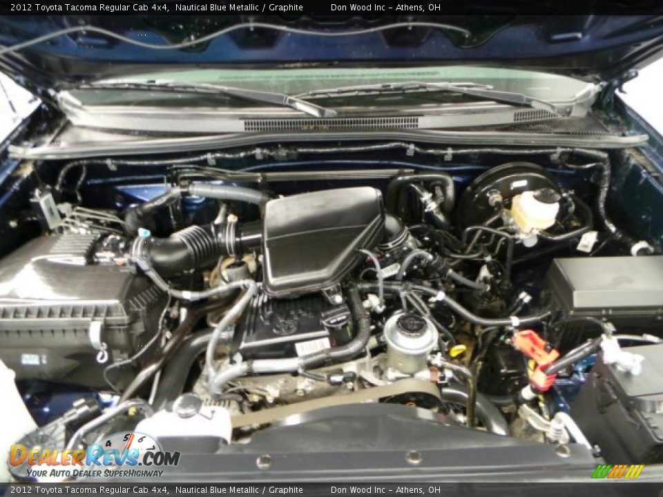 2012 Toyota Tacoma Regular Cab 4x4 Nautical Blue Metallic / Graphite Photo #5