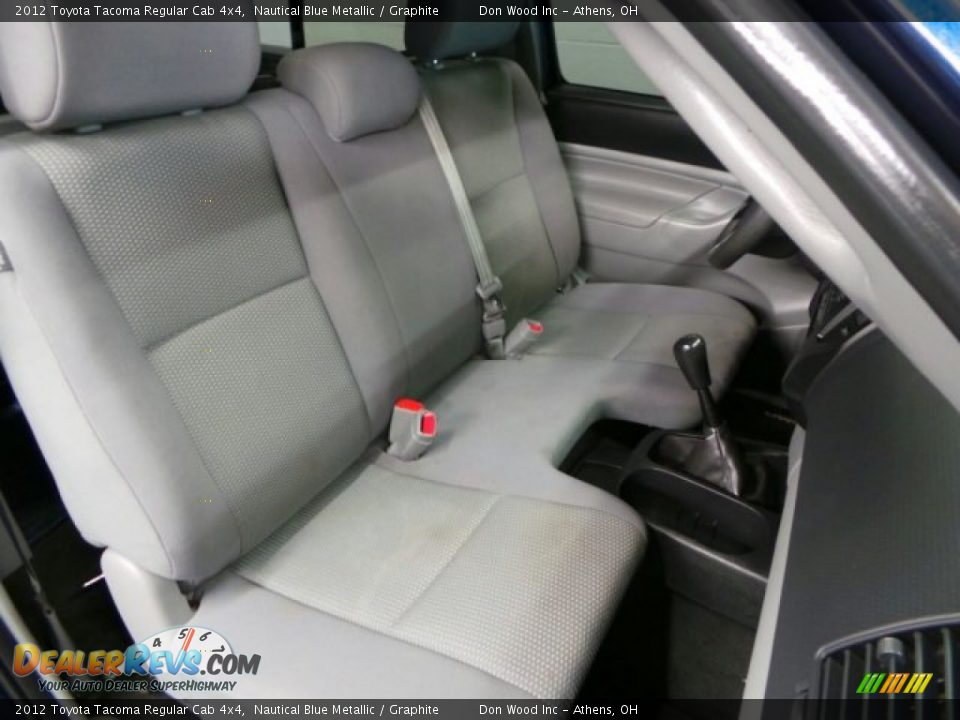 2012 Toyota Tacoma Regular Cab 4x4 Nautical Blue Metallic / Graphite Photo #7