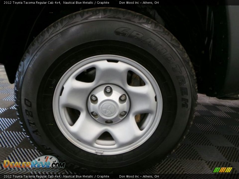 2012 Toyota Tacoma Regular Cab 4x4 Nautical Blue Metallic / Graphite Photo #18