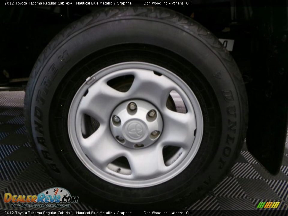 2012 Toyota Tacoma Regular Cab 4x4 Nautical Blue Metallic / Graphite Photo #20