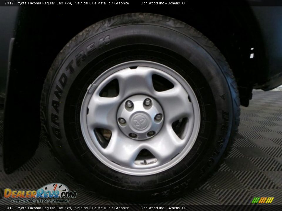 2012 Toyota Tacoma Regular Cab 4x4 Nautical Blue Metallic / Graphite Photo #21