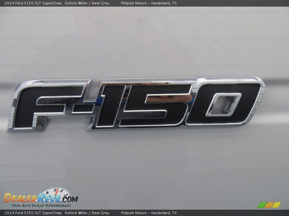 2014 Ford F150 XLT SuperCrew Oxford White / Steel Grey Photo #19