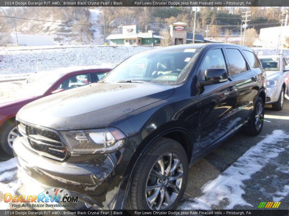 2014 Dodge Durango R/T AWD Brilliant Black Crystal Pearl / Black Photo #1