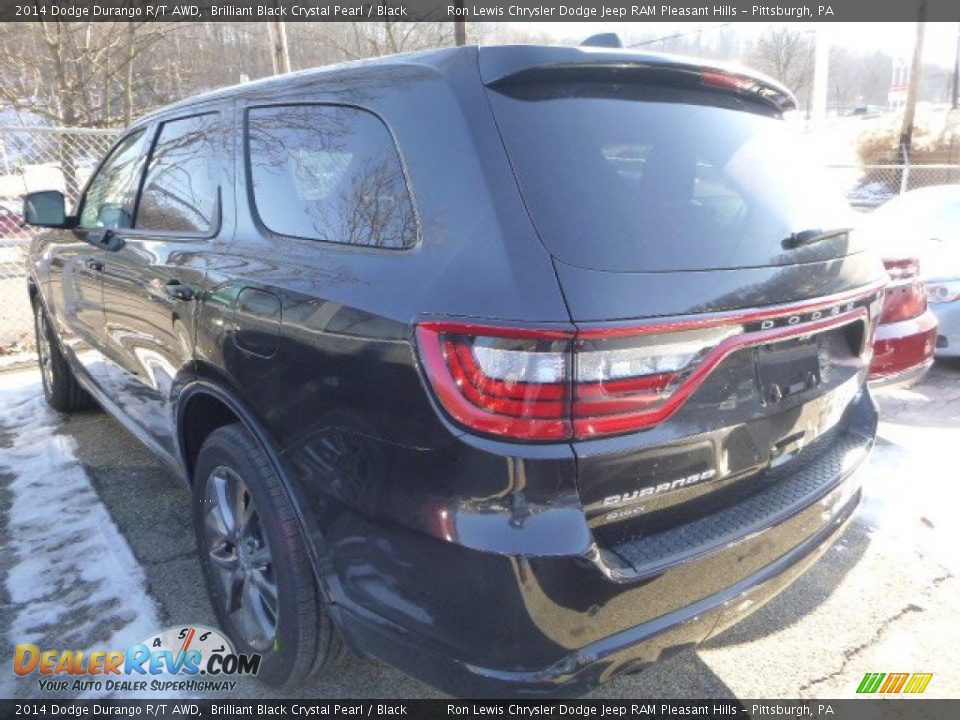 2014 Dodge Durango R/T AWD Brilliant Black Crystal Pearl / Black Photo #2