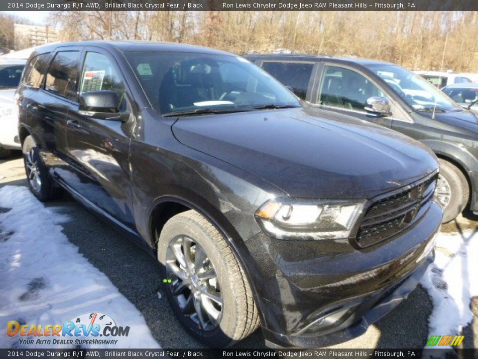 2014 Dodge Durango R/T AWD Brilliant Black Crystal Pearl / Black Photo #4