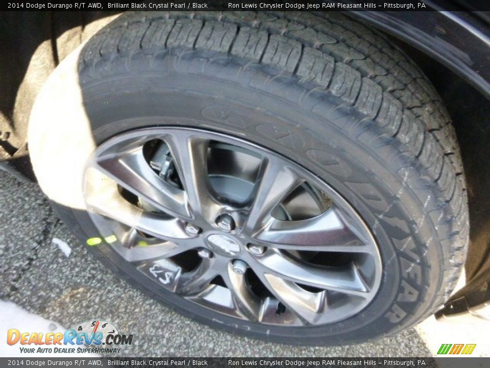 2014 Dodge Durango R/T AWD Brilliant Black Crystal Pearl / Black Photo #5