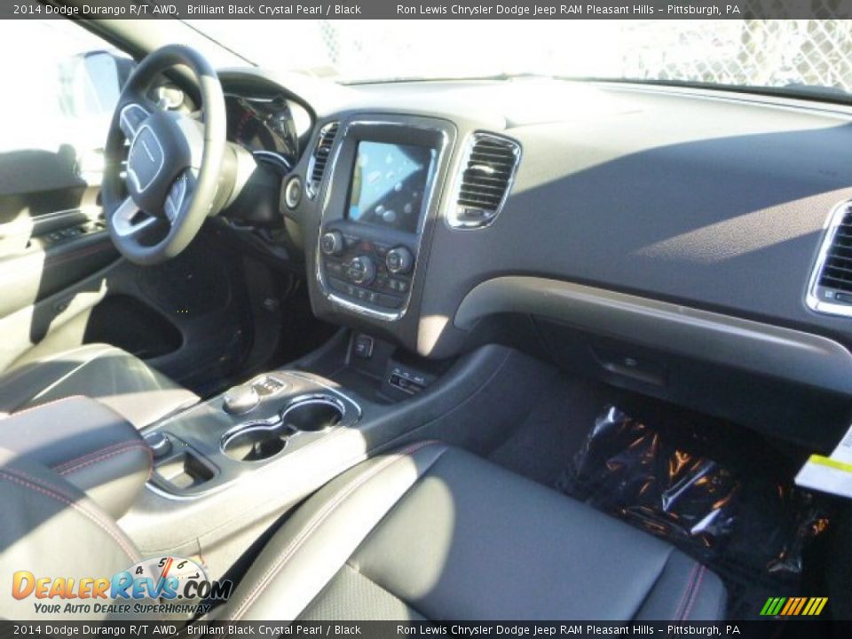 2014 Dodge Durango R/T AWD Brilliant Black Crystal Pearl / Black Photo #7