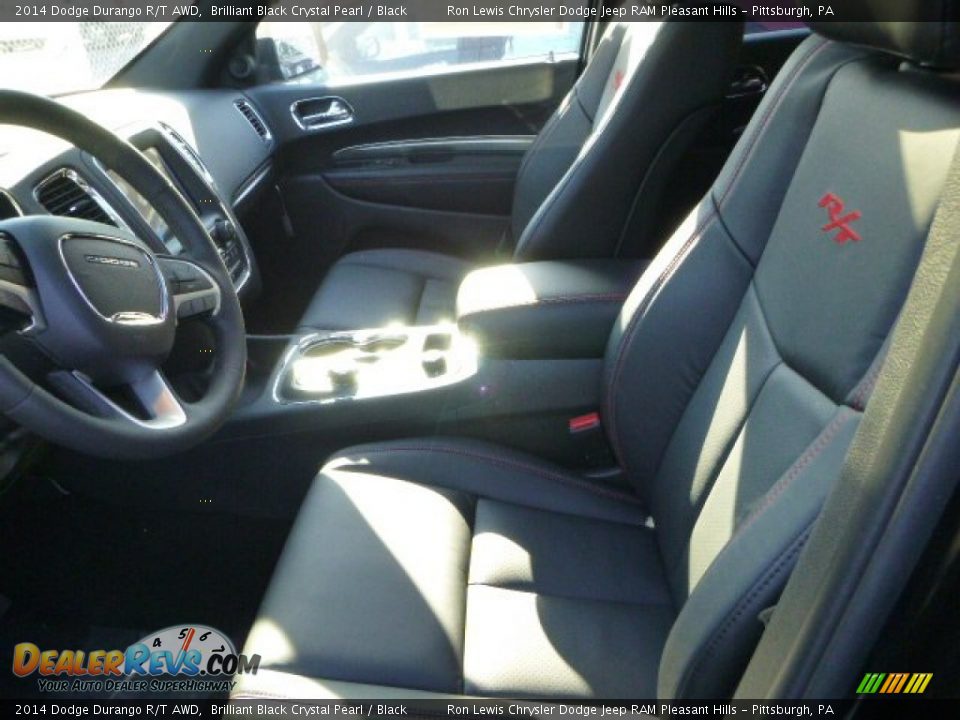 2014 Dodge Durango R/T AWD Brilliant Black Crystal Pearl / Black Photo #11