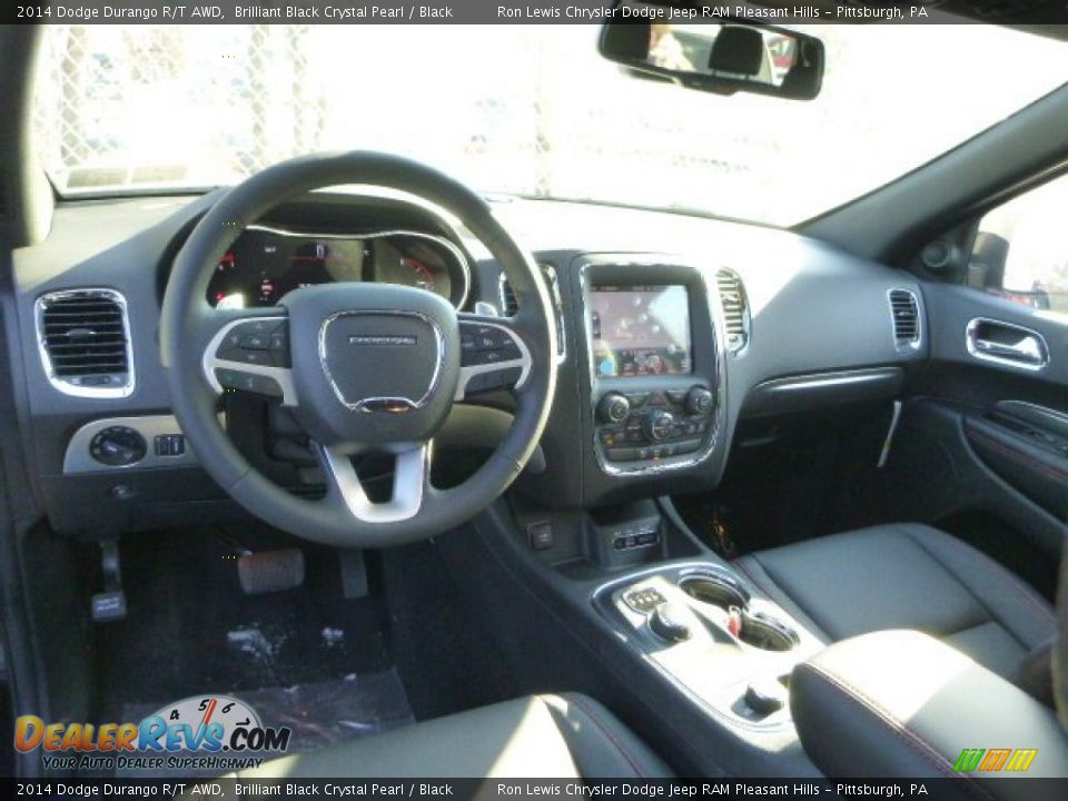 2014 Dodge Durango R/T AWD Brilliant Black Crystal Pearl / Black Photo #13