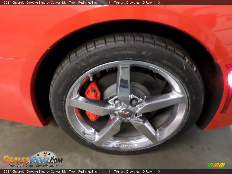 2014 Chevrolet Corvette Stingray Convertible Torch Red / Jet Black Photo #10