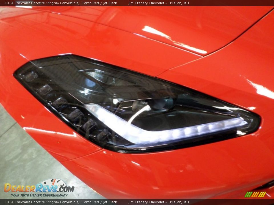 2014 Chevrolet Corvette Stingray Convertible Torch Red / Jet Black Photo #14