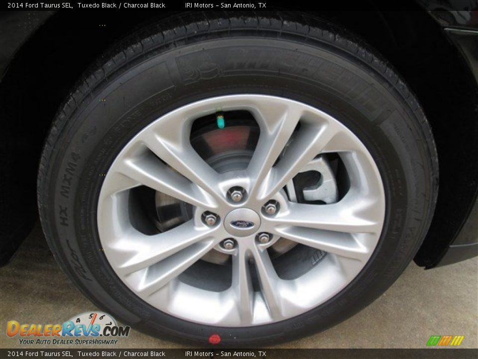 2014 Ford Taurus SEL Tuxedo Black / Charcoal Black Photo #8