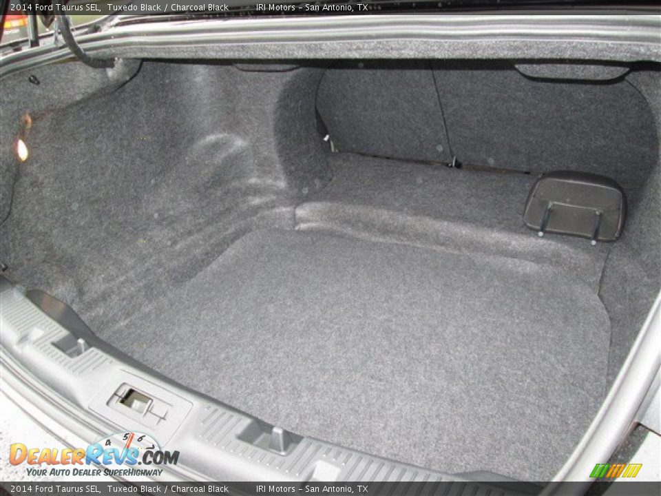 2014 Ford Taurus SEL Tuxedo Black / Charcoal Black Photo #13