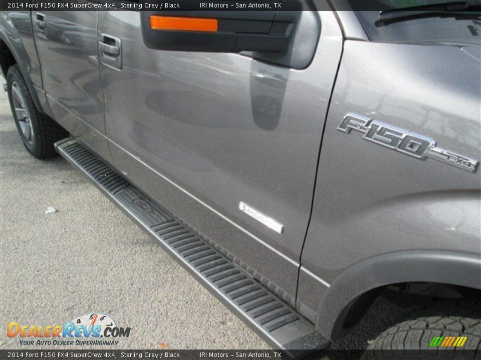2014 Ford F150 FX4 SuperCrew 4x4 Sterling Grey / Black Photo #9
