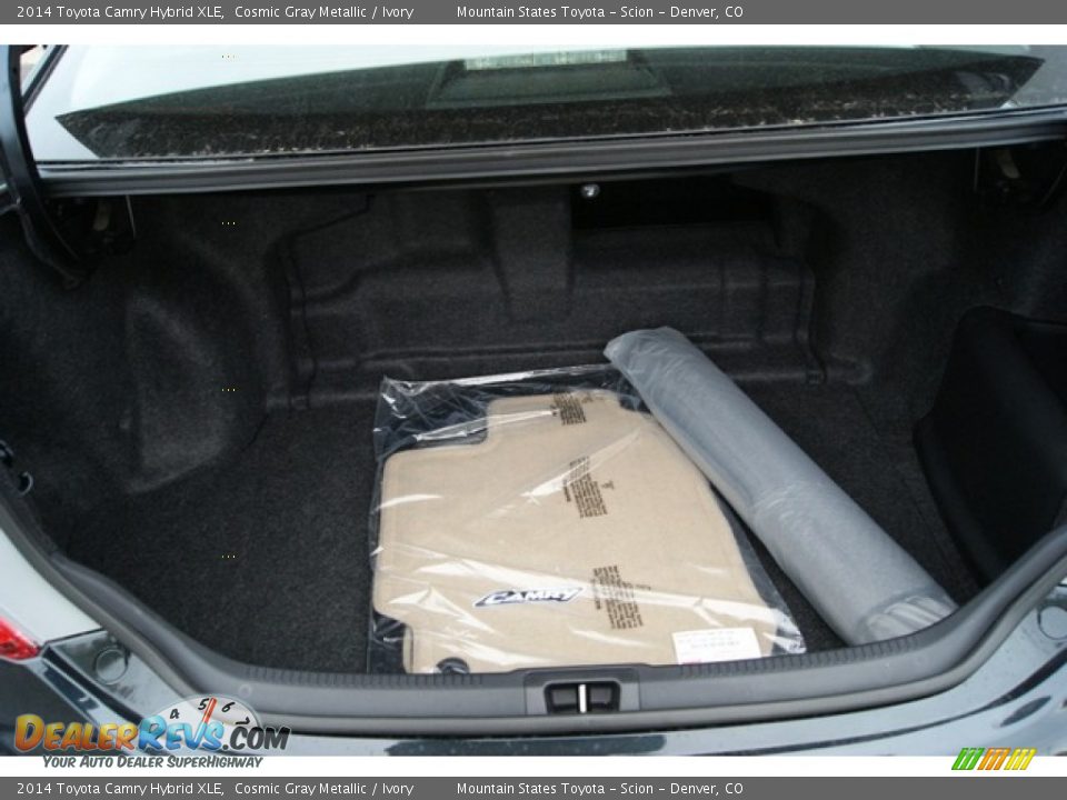 2014 Toyota Camry Hybrid XLE Cosmic Gray Metallic / Ivory Photo #8