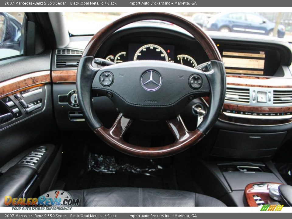 2007 Mercedes-Benz S 550 Sedan Steering Wheel Photo #26