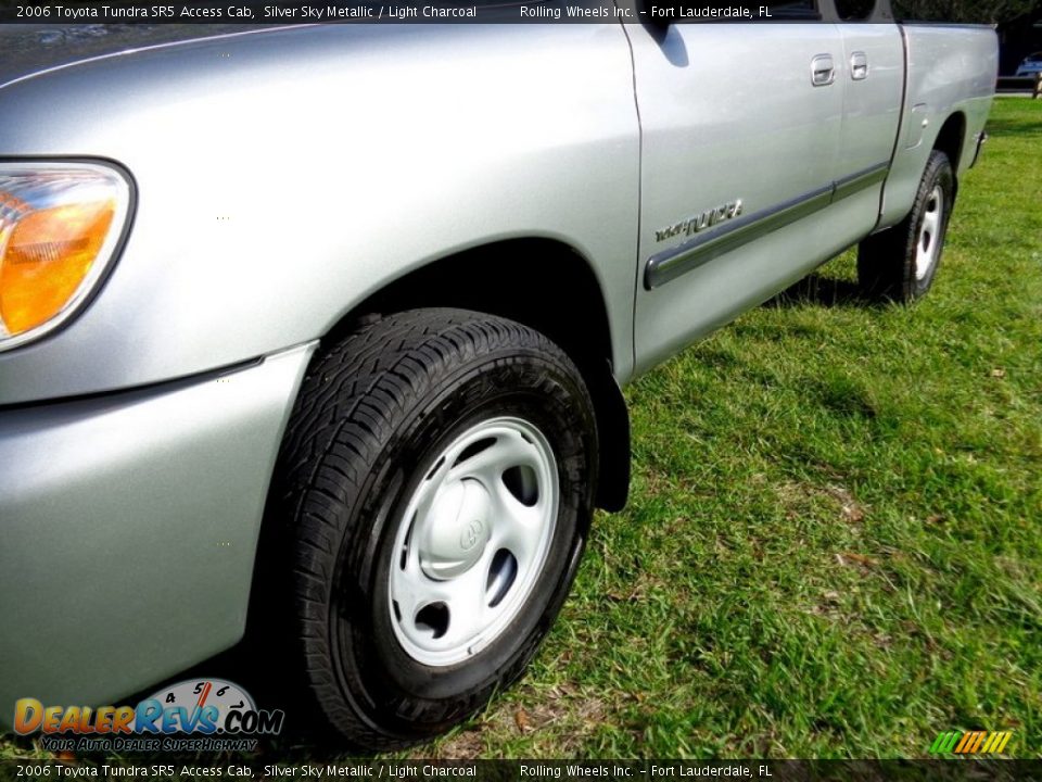 2006 Toyota Tundra SR5 Access Cab Silver Sky Metallic / Light Charcoal Photo #32