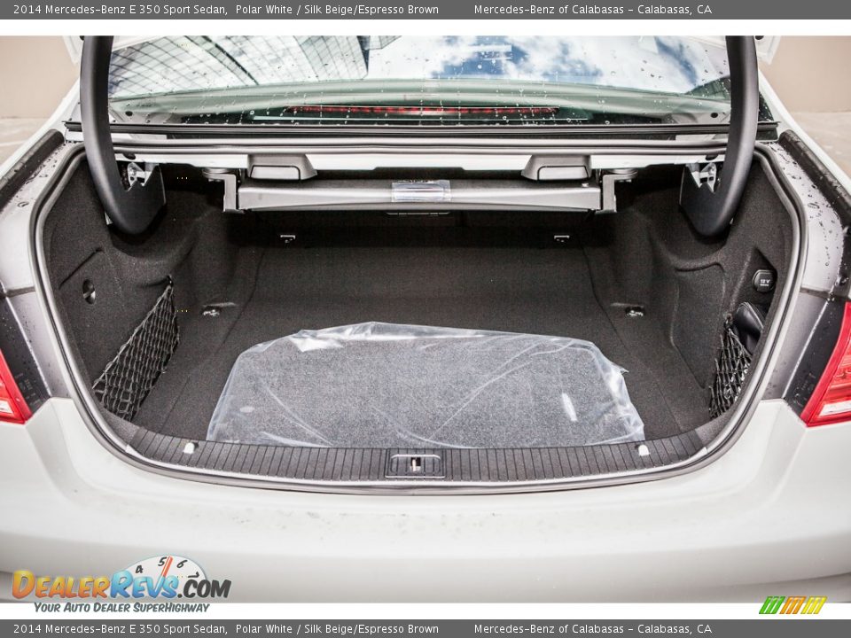 2014 Mercedes-Benz E 350 Sport Sedan Polar White / Silk Beige/Espresso Brown Photo #4