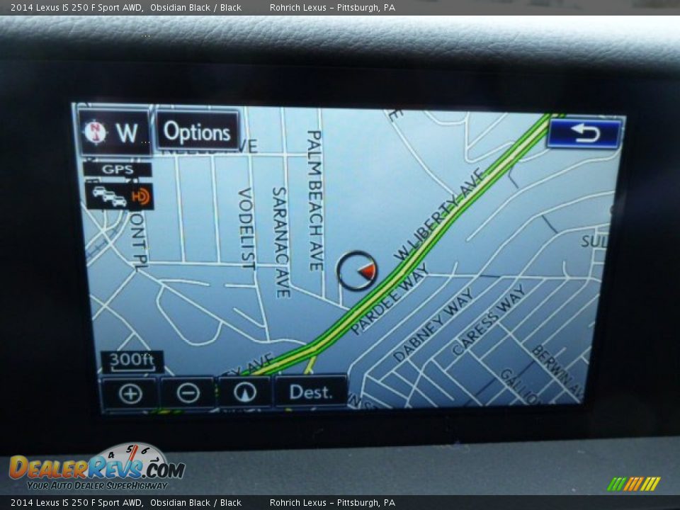 2014 Lexus IS 250 F Sport AWD Obsidian Black / Black Photo #17