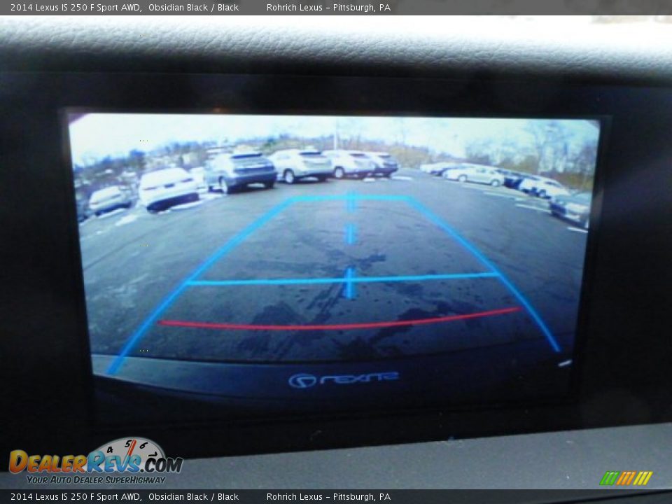 2014 Lexus IS 250 F Sport AWD Obsidian Black / Black Photo #18