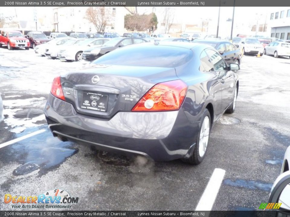 2008 Nissan Altima 3.5 SE Coupe Precision Gray Metallic / Charcoal Photo #5