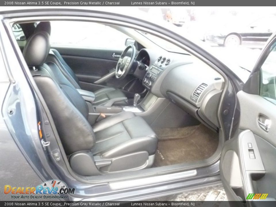 2008 Nissan Altima 3.5 SE Coupe Precision Gray Metallic / Charcoal Photo #6