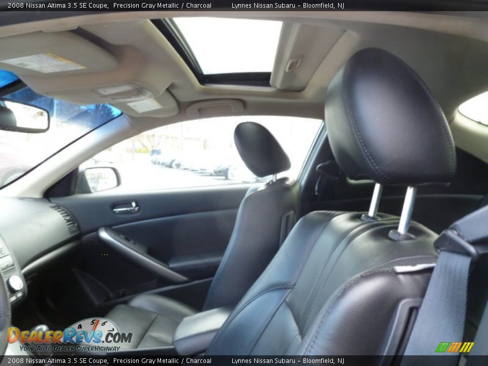 2008 Nissan Altima 3.5 SE Coupe Precision Gray Metallic / Charcoal Photo #11