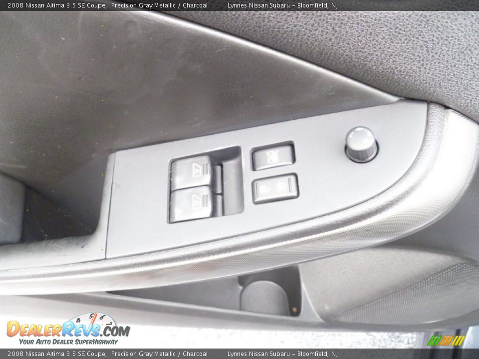 2008 Nissan Altima 3.5 SE Coupe Precision Gray Metallic / Charcoal Photo #14