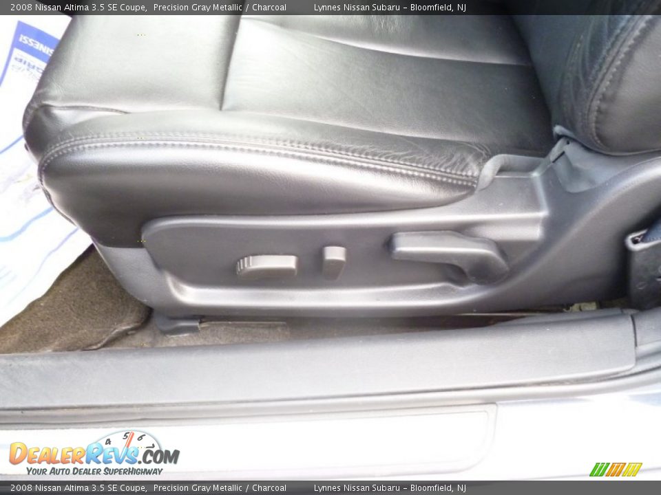 2008 Nissan Altima 3.5 SE Coupe Precision Gray Metallic / Charcoal Photo #15